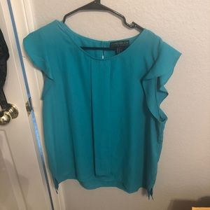 Forever 21 teal blouse